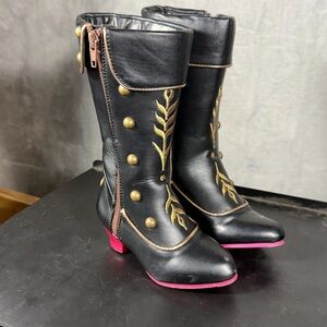 Disney Frozen 2 Princess Anna costume boots girls size 7/8 Size 7 or Size 8